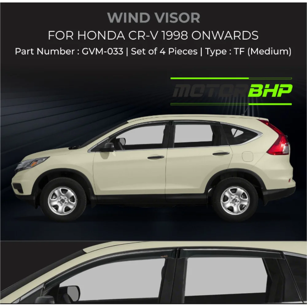 Honda Car Accessories Buy Honda CRV Rain Door Visor Accessories